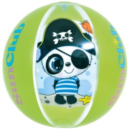 PIŁKA PLAŻOWA DMUCHANA PANDA 40CM ZIELONY 53014