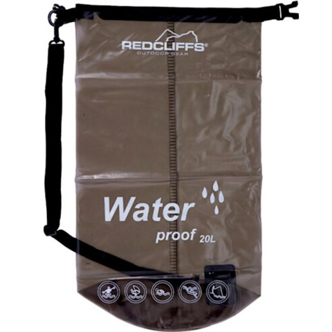 WOREK TURYSTYCZNY WODOSZCZELNY 20L CZARNY REDCLIFFS