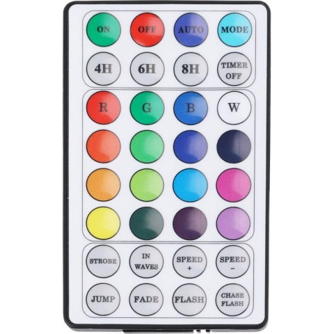 LAMPKI CHOINKOWE KURTYNA ŚWIETLNA ZEW/WEW 240 LED 600X60CM Z PILOTEM RGB KOLOR