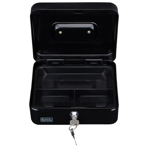 KASETKA METALOWA NA PIENIĄDZE DOKUMENTY 20x8,5x16 CM BLACK + DECKER