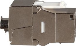 Moduł Keystone Cat6a STP 500MHz samozaciskowy z uziemieniem