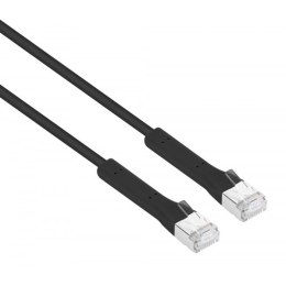EFB Patchcord Cat6a F/FTP 2 m 100% Cu czarny FlexiBoot Slim ICOC F6A-BD-020B