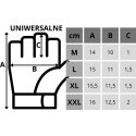 RĘKAWICE TRENINGOWE FITNESS UNIWERSALNE R.L ENERO FIT