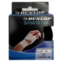TAŚMA TEJP TAPE SPORTOWA KINESIOLOGICZNA 7,3Mx3,8CM CZARNY DUNLOP