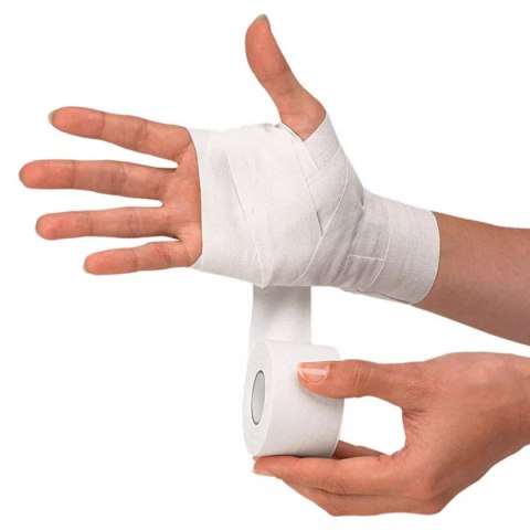 TAŚMA TEJP TAPE SPORTOWA KINESIOLOGICZNA 7,3Mx3,8CM CZARNY DUNLOP