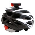 LAMPA ROWEROWA 2W1 ŁADOWANIE USB, UCHWYT DO MOCOWANIA NA KASKU DUNLOP