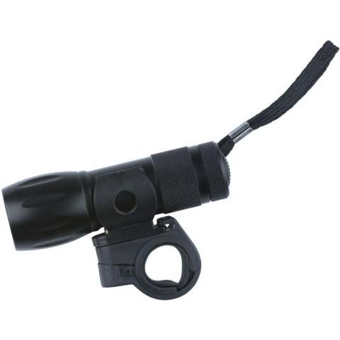 LAMPKA ROWEROWA PRZEDNIA 2W1 9 LED DUNLOP