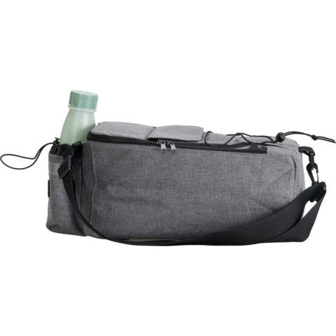 SAKWA COOLER TORBA TERMICZNA ROWEROWA NA BAGAŻNIK SZARA XQMAX PRO