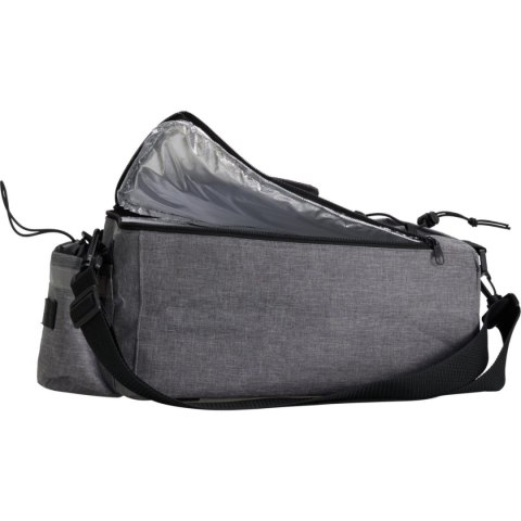 SAKWA COOLER TORBA TERMICZNA ROWEROWA NA BAGAŻNIK SZARA XQMAX PRO