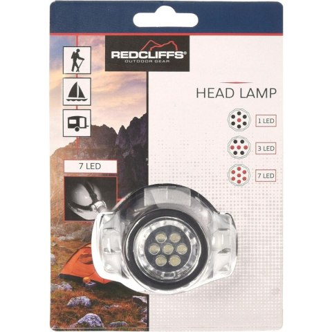 LATARKA CZOŁOWA TURYSTYCZNA 7 LED REDCLIFFS