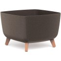 DONICZKA GRACIA SQUARE ECO WOOD 39x39CM KAWA
