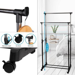 SZAFA GARDEROBA WIESZAK 75x42x93-158CM ALPINA