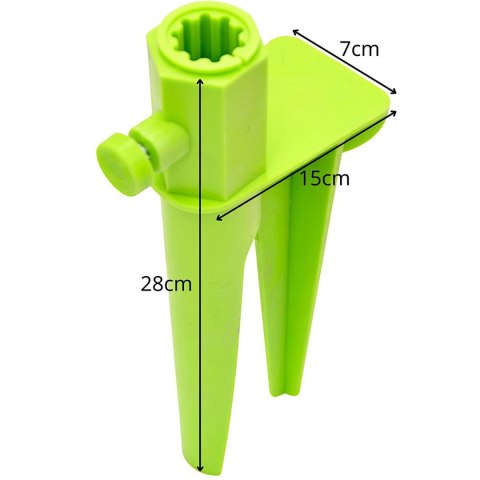 BAZA DO PARASOLA WBIJANA 28CM ZIELONA