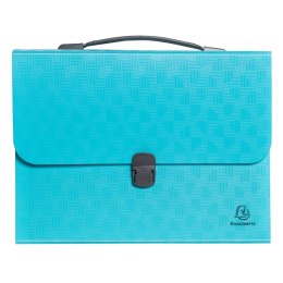 Teczka harmonijkowa 24 przeg. Cyjan