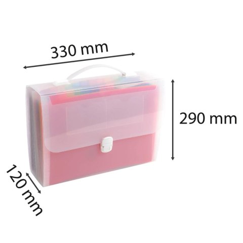 Teczka harmonijkowa 24 przeg. Przezr.