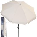 PARASOL OGRODOWY 185CM PIASKOWY