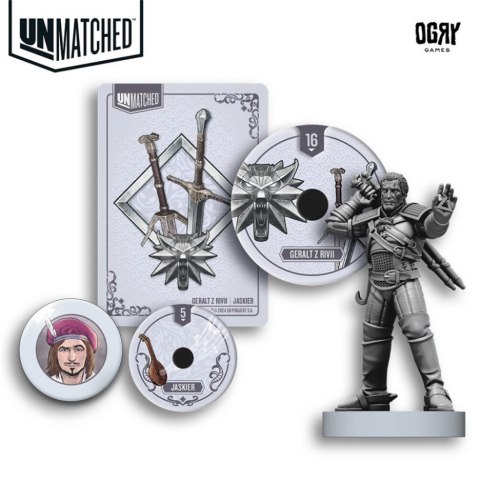 GRA UNMATCHED: UNMATCHED WIEDŹMIN - STAL I SREBRO - OGRY GAMES