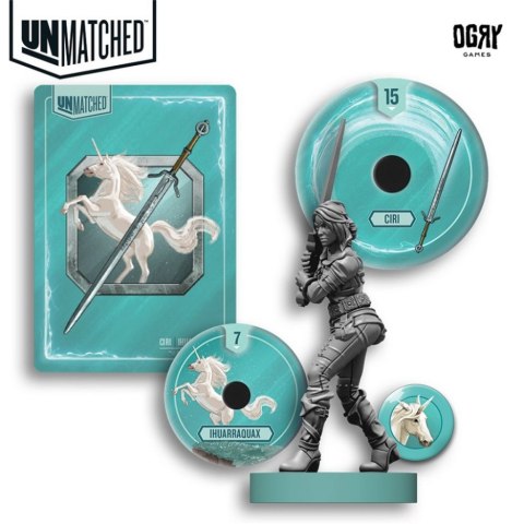 GRA UNMATCHED: UNMATCHED WIEDŹMIN - STAL I SREBRO - OGRY GAMES