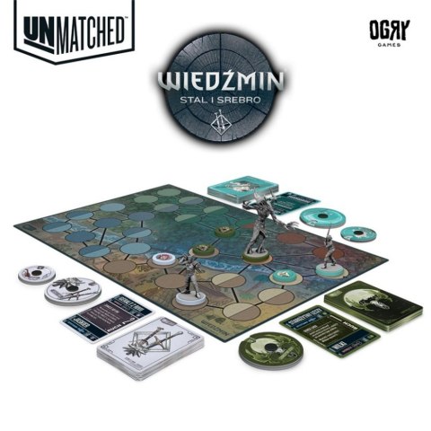 GRA UNMATCHED: UNMATCHED WIEDŹMIN - STAL I SREBRO - OGRY GAMES