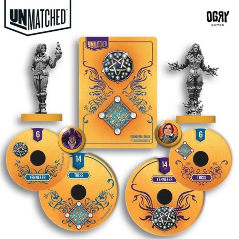 GRA UNMATCHED: UNMATCHED WIEDŹMIN - UPADEK KRÓLESTWA - OGRY GAMES