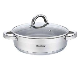 Garnek stalowy niski 4.5L 26cm KLAUSBERG KB-7173 (PROM)