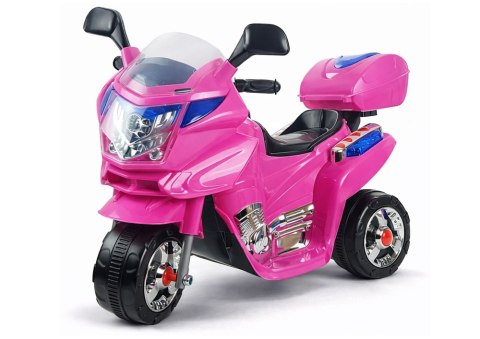 Motor Na Akumulator HC8051 Dla Dzieci Różowy Światła Led Dźwięki