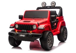 Pojazd Na Akumulator Jeep Rubicon 4x4 DK-JWR556 4x200W 24V Czerwony