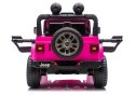 Pojazd Na Akumulator Jeep Rubicon 4x4 DK-JWR556 4x200W 24V Różowy