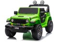 Pojazd Na Akumulator Jeep Rubicon 4x4 DK-JWR556 4x200W 24V Zielony