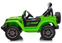 Pojazd Na Akumulator Jeep Rubicon 4x4 DK-JWR556 4x200W 24V Zielony