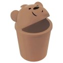 Kosz na śmieci dla dzieci dziecka miś brązowy mały 1.5L śmietnik ORION 731327-B