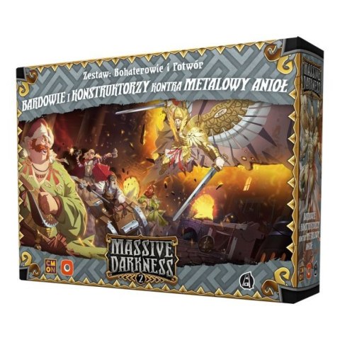 GRA MASSIVE DARKNESS 2: BARDOWIE I KONSTRUKTORZY vs METALOWY ANIOŁ - dodatek - PORTAL GAMES