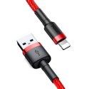Kabel BASEUS Cafule USB-A-Lightning 0.5m (czerwony)