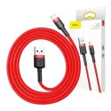 Kabel BASEUS Cafule USB-A-Lightning 0.5m (czerwony)