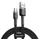 Kabel BASEUS Cafule USB-A-micro USB 1m (szaro-czarny)