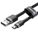 Kabel BASEUS Cafule USB-A-micro USB 1m (szaro-czarny)