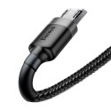 Kabel BASEUS Cafule USB-A-micro USB 1m (szaro-czarny)