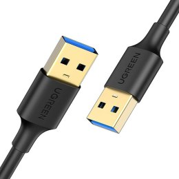 Kabel UGREEN US128 USB-A-USB-A 1m (czarny)