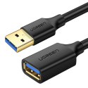 Kabel UGREEN US129 USB-A 3.0 przedłużacz 3m (czarny)