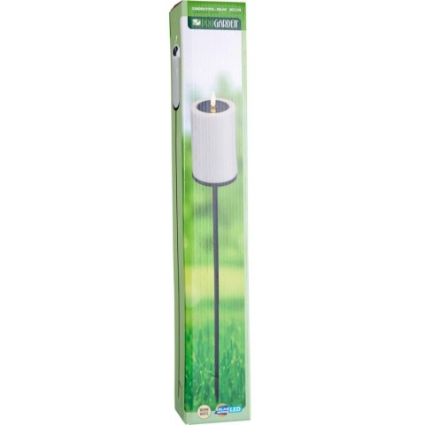 LAMPA SOLARNA OGRODOWA ŚWIECA EFEKT PŁOMIENIA LED 7,5x110CM PROGARDEN