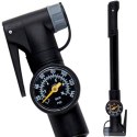 POMPKA ROWEROWA MINI Z MANOMETREM 120psi (8bar) CZARNA DUNLOP
