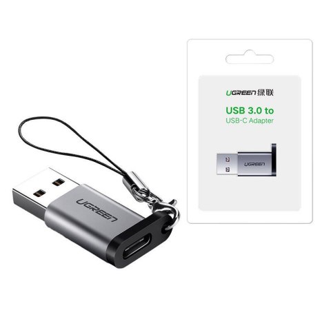 Adapter UGREEN US276 USB-A-USB-C (szary)