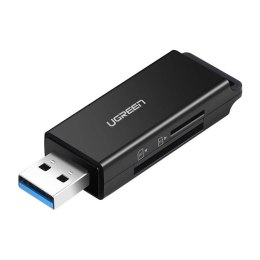 Czytnik kart UGREEN CM104 USB 3.0 SD/microSD (czarny)