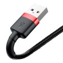 Kabel BASEUS Cafule USB-A-Lightning 0.5m (czarno-czerwony)