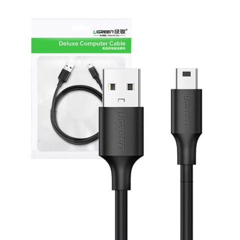 Kabel UGREEN US132 USB-A-mini USB 1.5m (czarny)