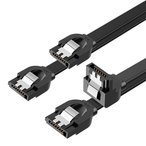 Kabel UGREEN US217 SATA 0.5m (czarny)