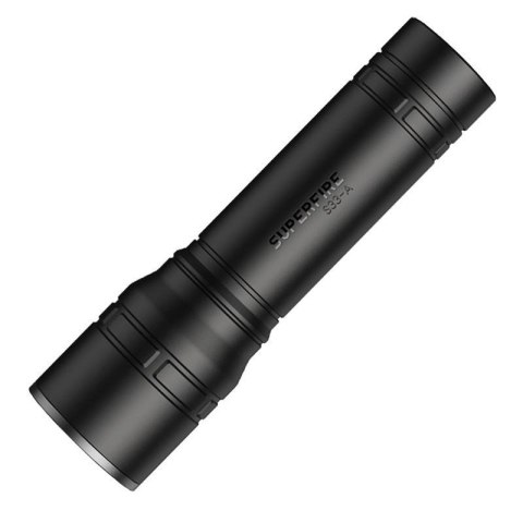Latarka SUPERFIRE S33-A USB (czarna)