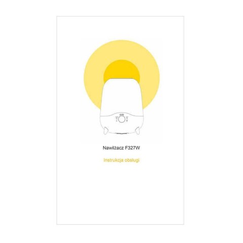 Nawilżacz powietrza DEERMA F327W ultradźwiękowy UV