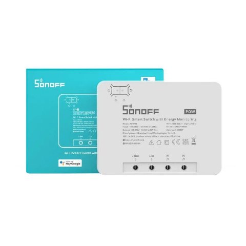 Przełącznik SONOFF POWR3 Wi-Fi z pomiarem energii