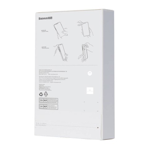 Etui BASEUS Crystal Series Clear iPhone 11 Pro Max zestaw (przezroczyste)